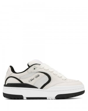 Basket Naked Wolfe Ambition Cow Leather & Mesh White/Black | 0378654-ZK