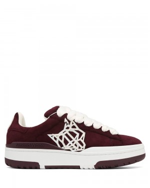 Basket Naked Wolfe Archive Burgundy Suede | 6894071-ZX