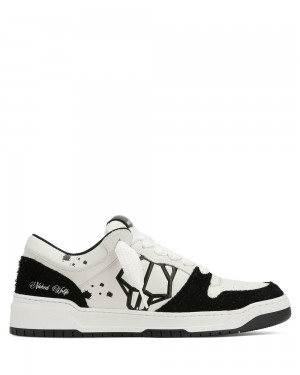 Basket Naked Wolfe CM-00 White/Black | 0517349-MJ