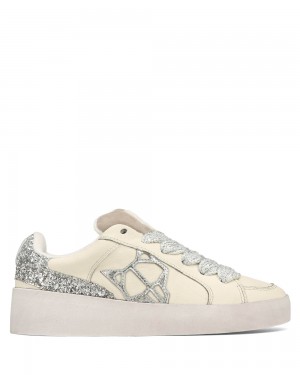 Basket Naked Wolfe Ram White & Silver | 8204756-VJ