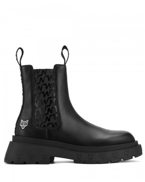 Botte Naked Wolfe Caution Black Leather | 9425310-VZ