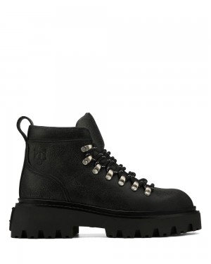 Botte Naked Wolfe Resort Black Stone Wash Leather | 1853927-LQ