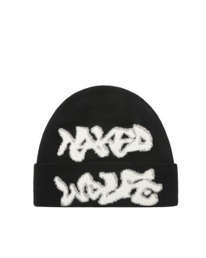 Chapeaux Naked Wolfe Black Naked Wolfe Beanie | 4803597-HP