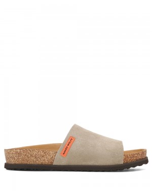 Claquette Naked Wolfe Moody Taupe Suede | 4378520-QS