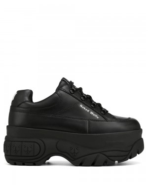 Icons Naked Wolfe Sporty Black Leather | 4630295-NO