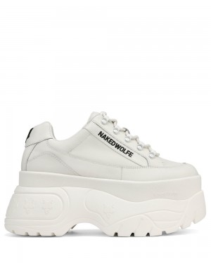 Icons Naked Wolfe Sprinter White Leather | 8504172-FP