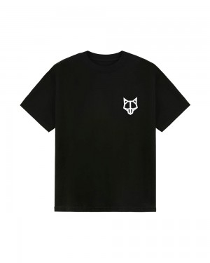 T-Shirt Naked Wolfe Classic T-Shirt Black | 5634098-XA