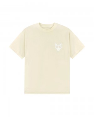 T-Shirt Naked Wolfe Classic T-Shirt Off White | 5792481-EC