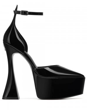 Talons Naked Wolfe Daria Black Patent | 5643128-WQ