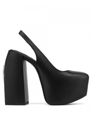 Talons Naked Wolfe Loyal Black Leather | 7145902-NX