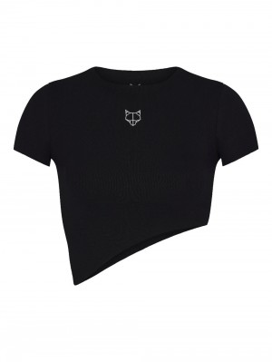 Vêtements De Sport Naked Wolfe Asymmetrical Crop | 0647921-HV